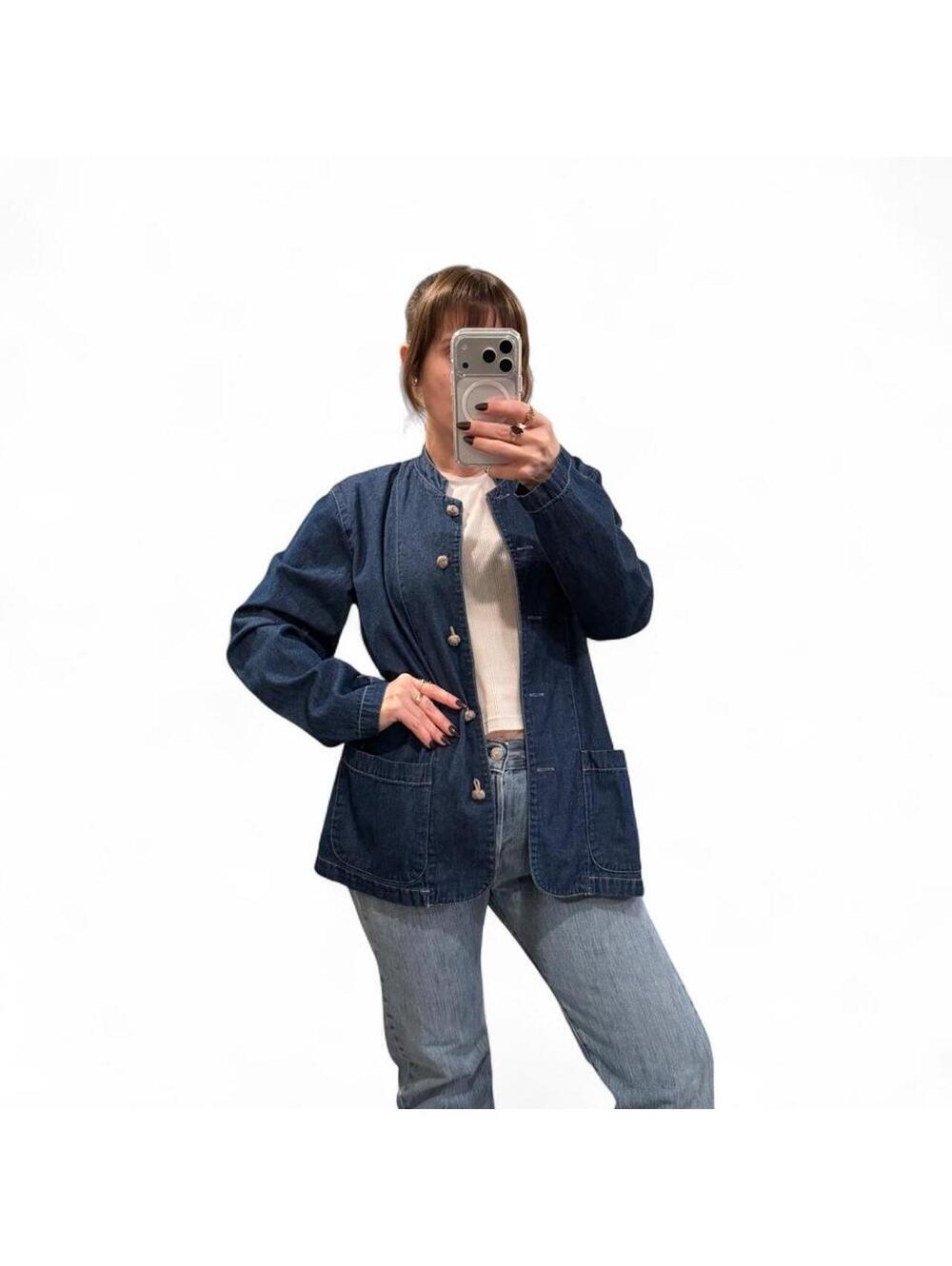 Vintage 90s Denim Chore Jacket